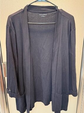 Studio Works Black Cardigan